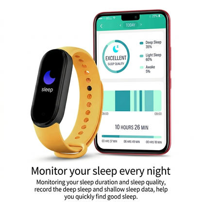 Nexora M6 Pulse Smart Fitness Band
