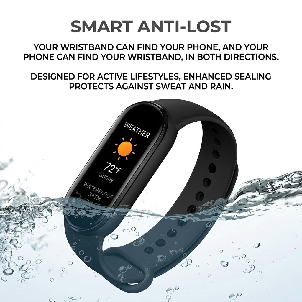 Nexora M6 Pulse Smart Fitness Band