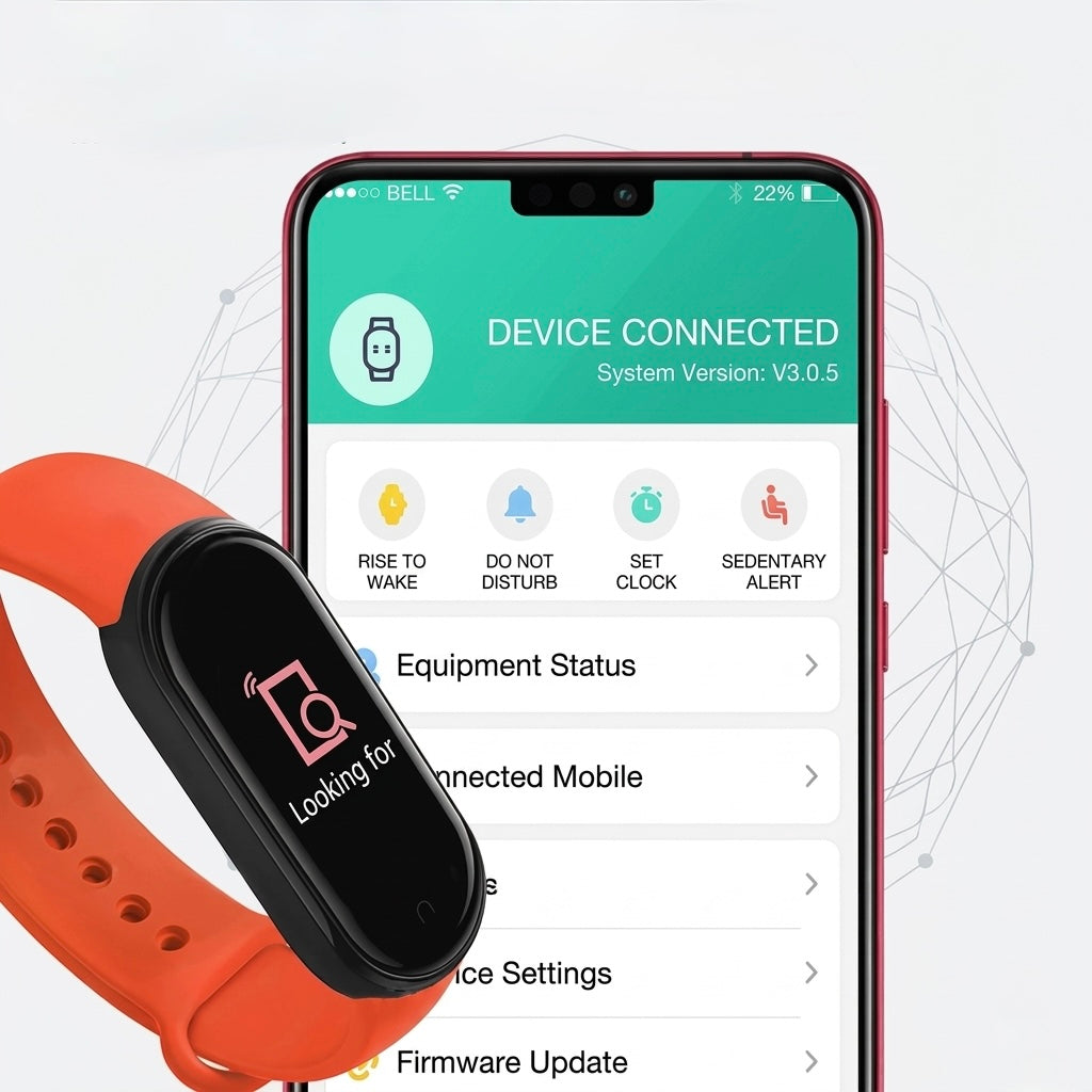 Nexora M6 Pulse Smart Fitness Band