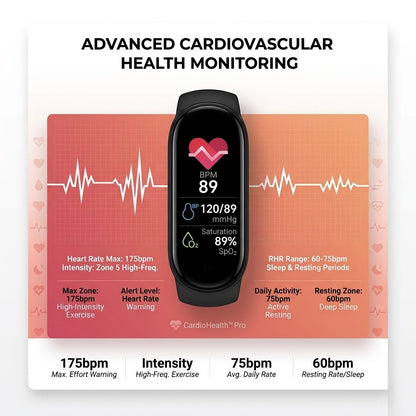 Nexora M6 Pulse Smart Fitness Band