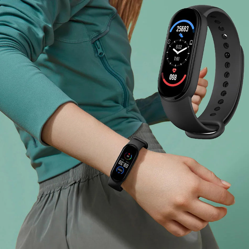 Nexora M6 Pulse Smart Fitness Band