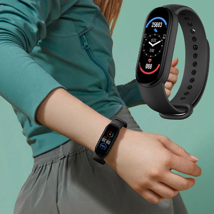 Nexora M6 Pulse Smart Fitness Band