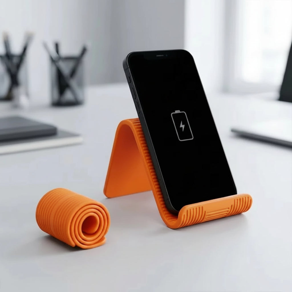 Flexible Silicone Stand – Phone, Tablet & Laptop Holder