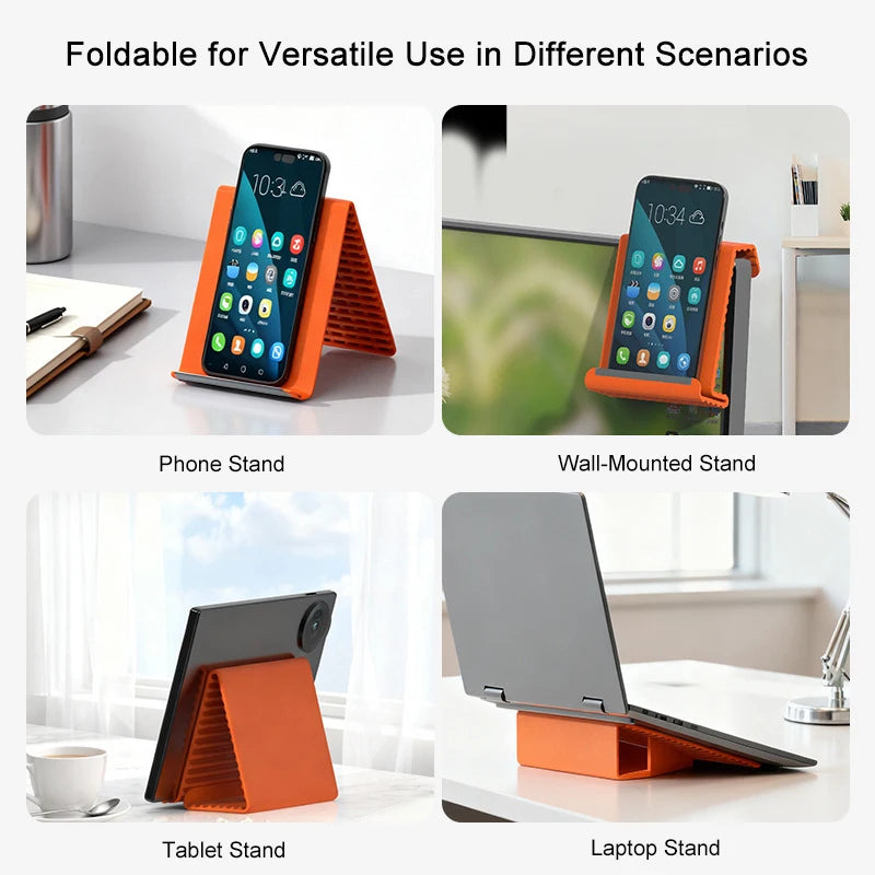 Flexible Silicone Stand – Phone, Tablet & Laptop Holder