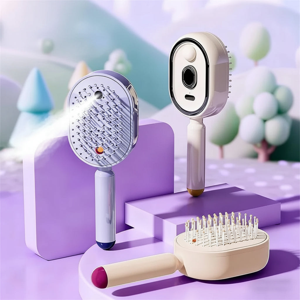 SteamGlow™ 3-in-1 Hair Revival Brush