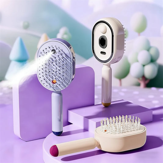 SteamGlow™ 3-in-1 Hair Revival Brush