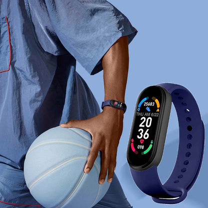 Nexora M6 Pulse Smart Fitness Band
