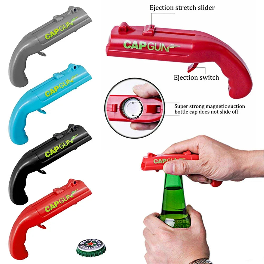 Cap Gun Bottle Opener Beer Bottle