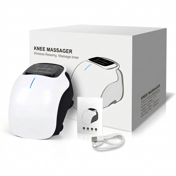 Two knee massagers with Soothing Joint Cream
